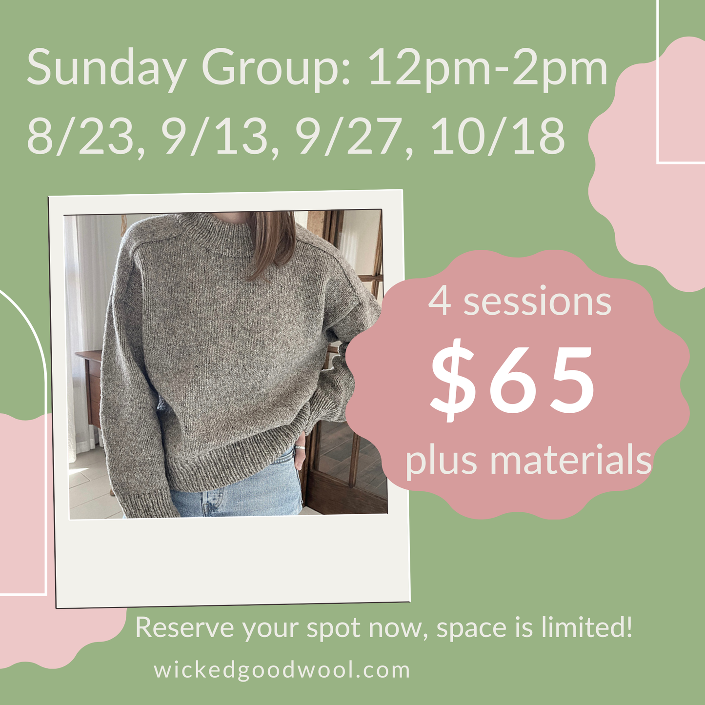Become A Sweater Knitter with Instructor Cappie Tennant (Lakes Sweater Along)
