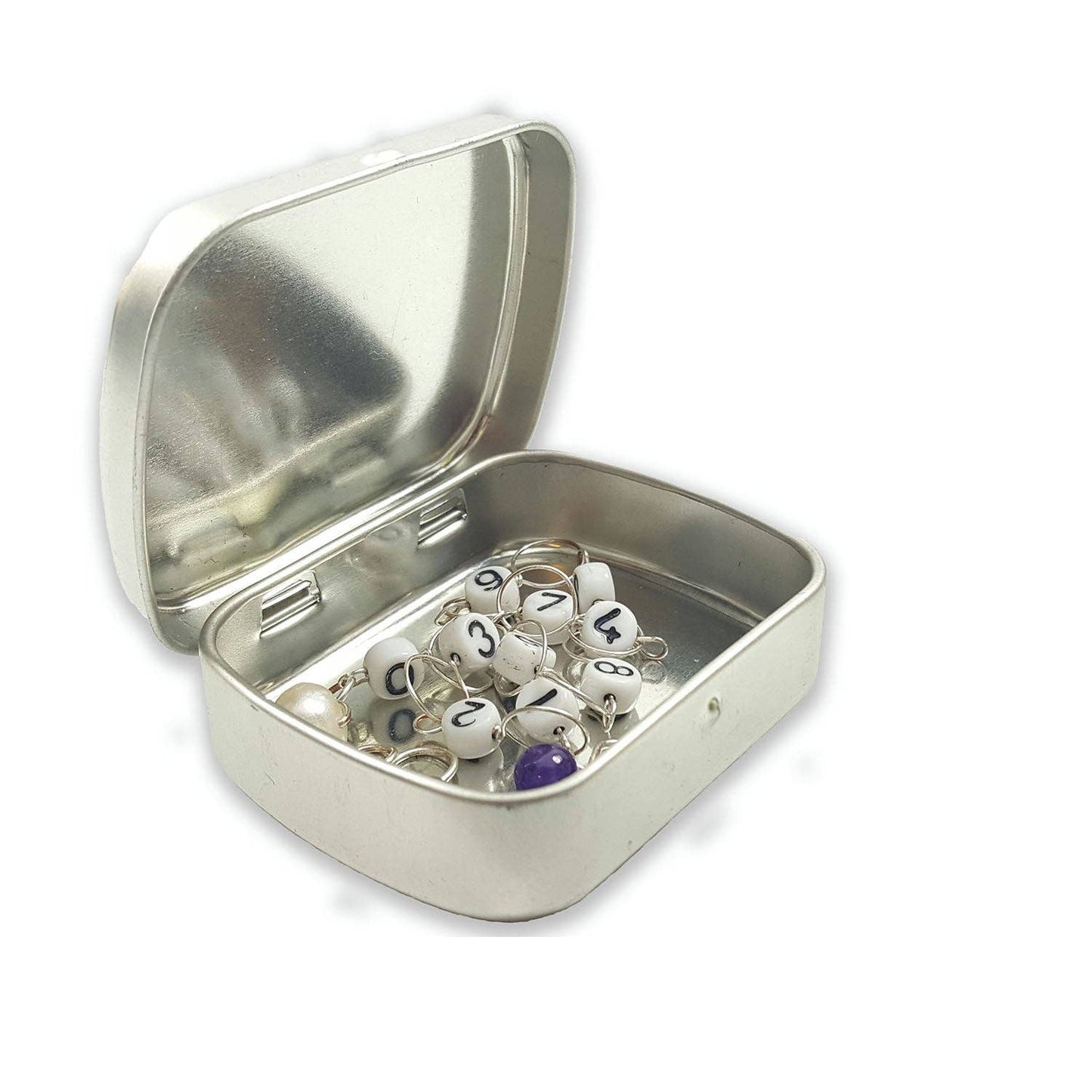 Alpaca Stitch Marker Storage Tin