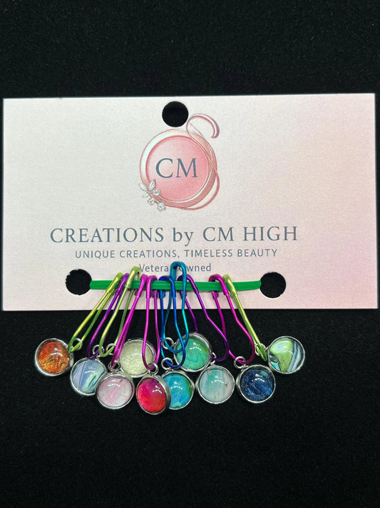 One of a Kind Fancy Stitch Markers