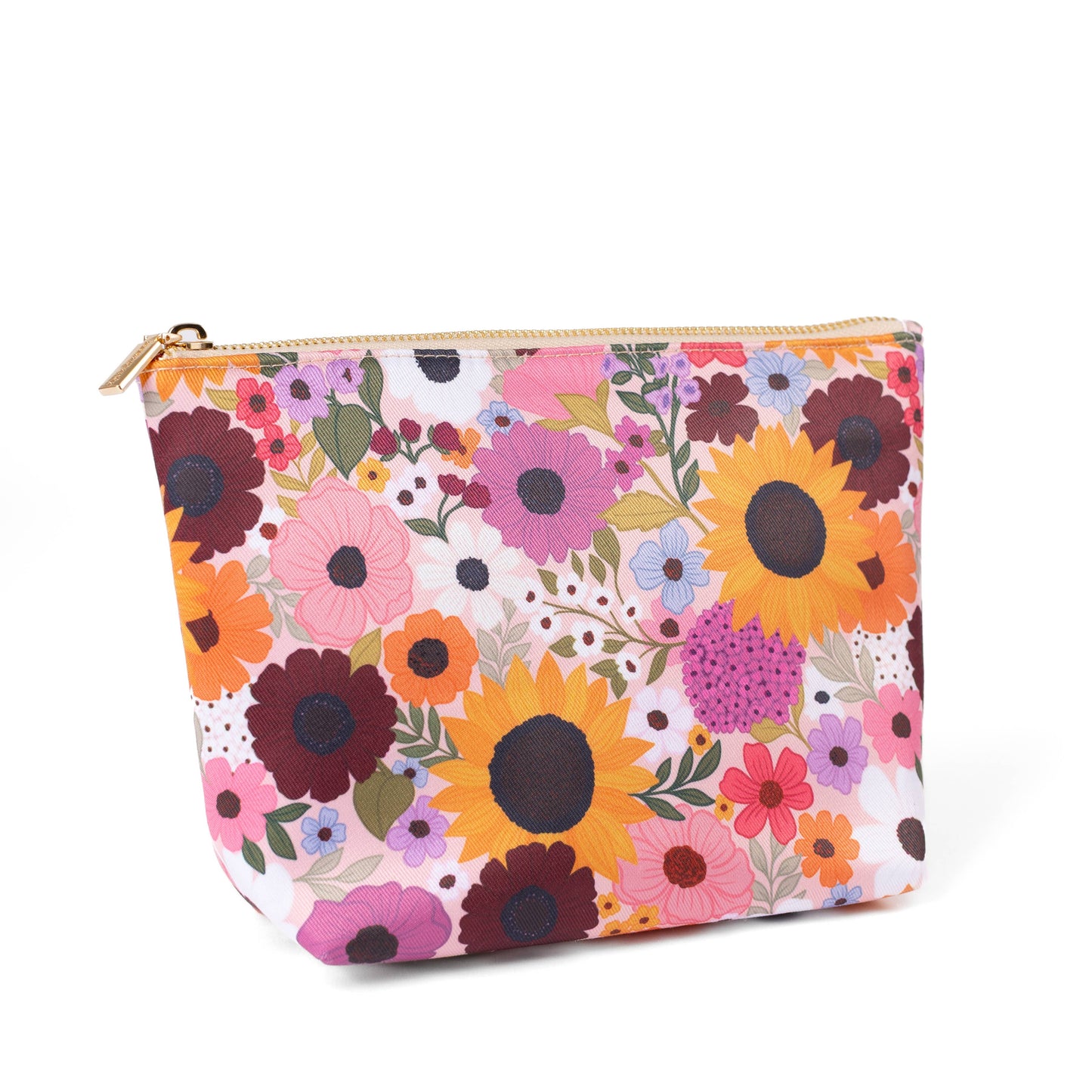 Floral Project Pouch