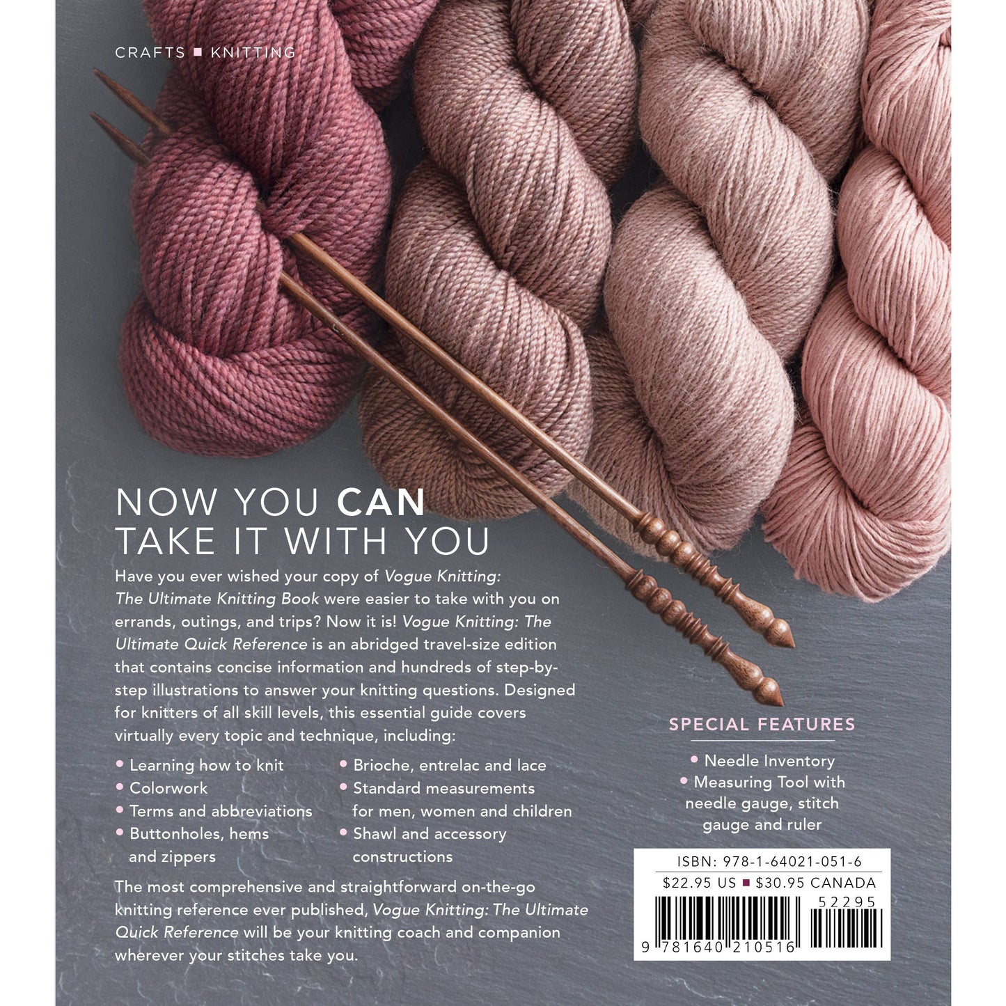 Vogue® Knitting: The Ultimate Quick Reference Guide