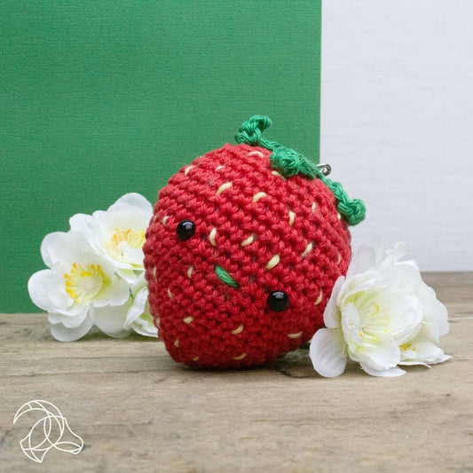 Strawberry DIY Crochet Kit