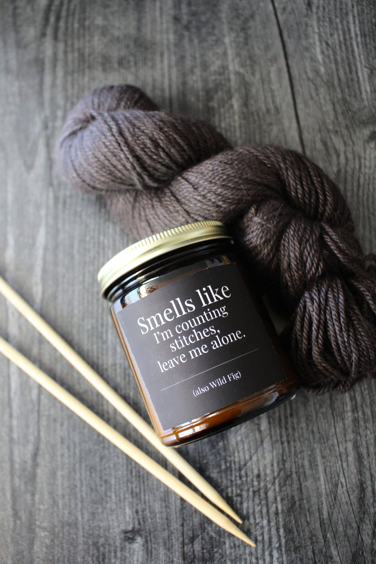 Hand-poured Coconut Soy Wax Candles For Knitters