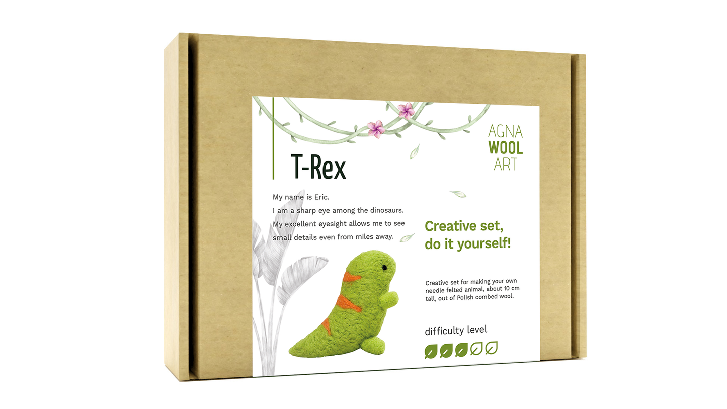 T-Rex Needle Felting Kit