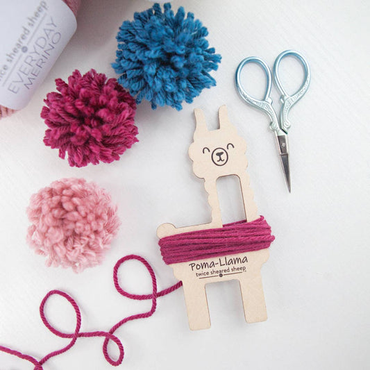 Alpaca Shaped Pom Pom Maker