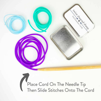Knit Extension Cords (Barber Cords)