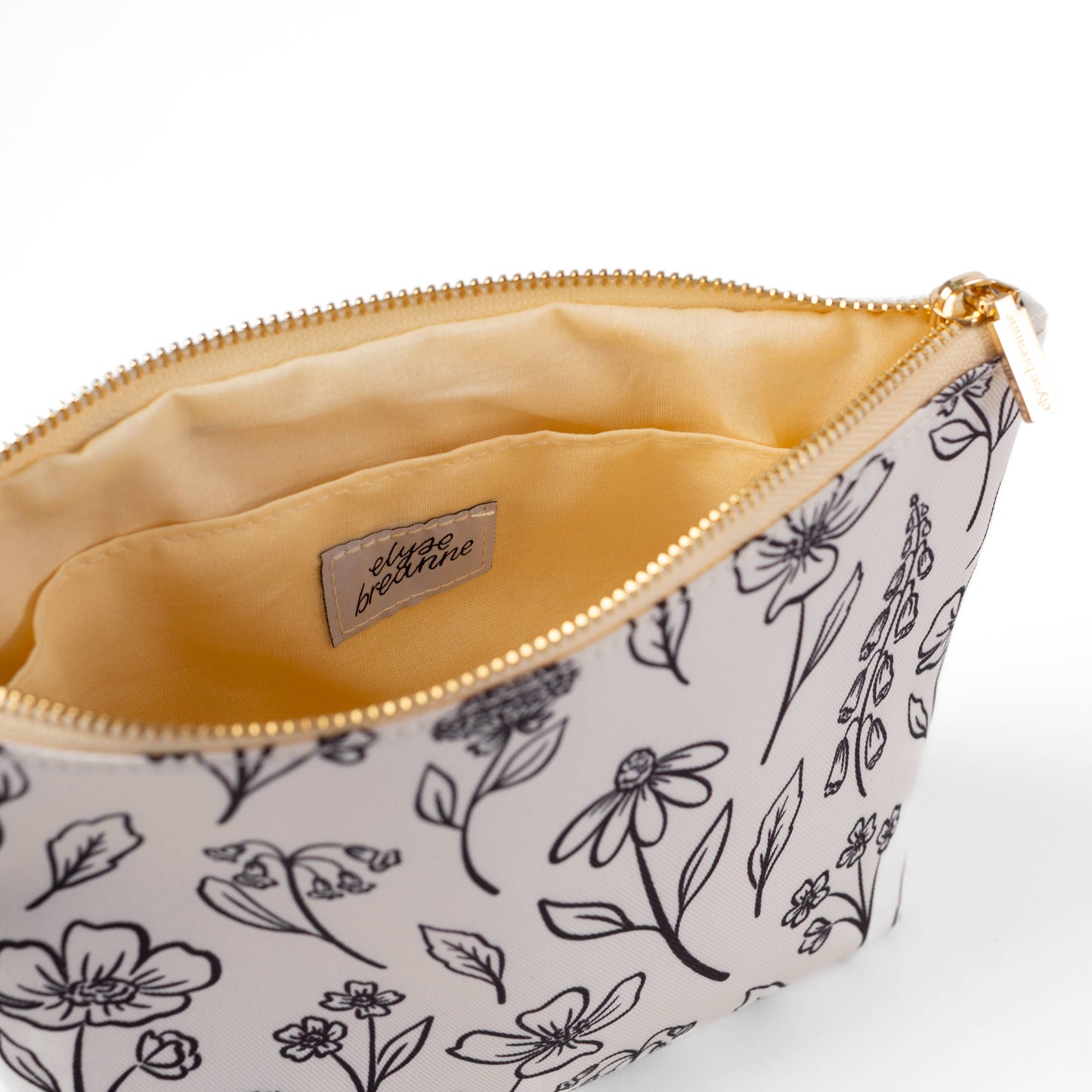 Floral Project Pouch