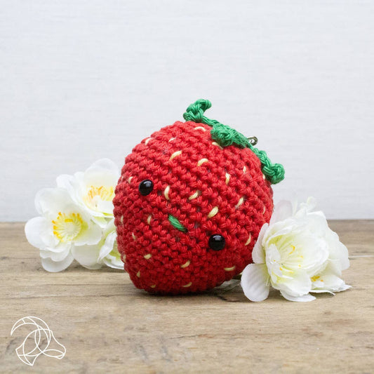 Strawberry DIY Crochet Kit