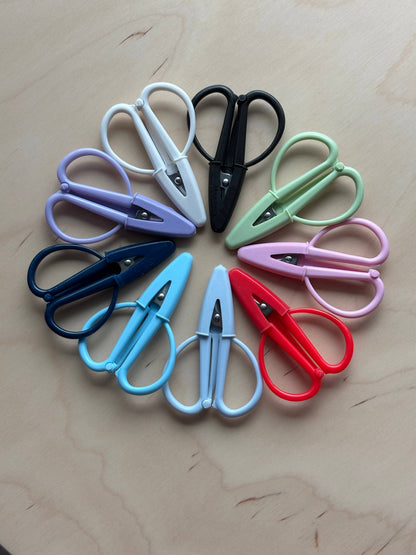 Mini Scissors - Pastel - for Knitting Crochet Sewing etc