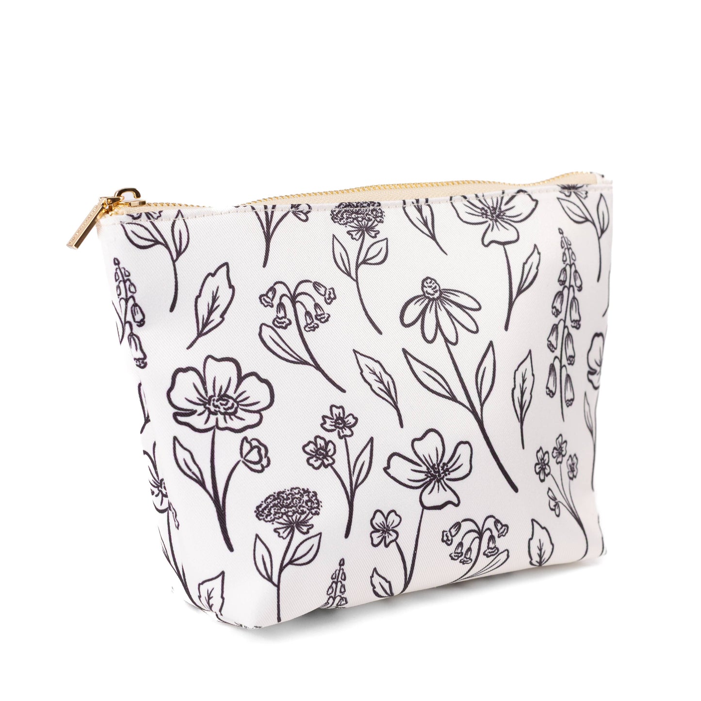 Floral Project Pouch