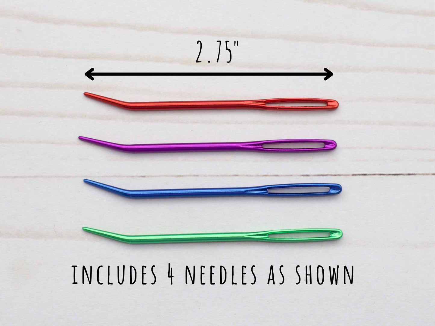 Darning Needles Bent Tip (Pack of 4)
