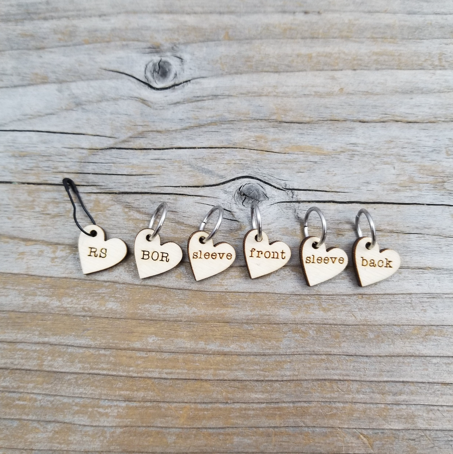 Knitting Instruction Stitch Marker Set