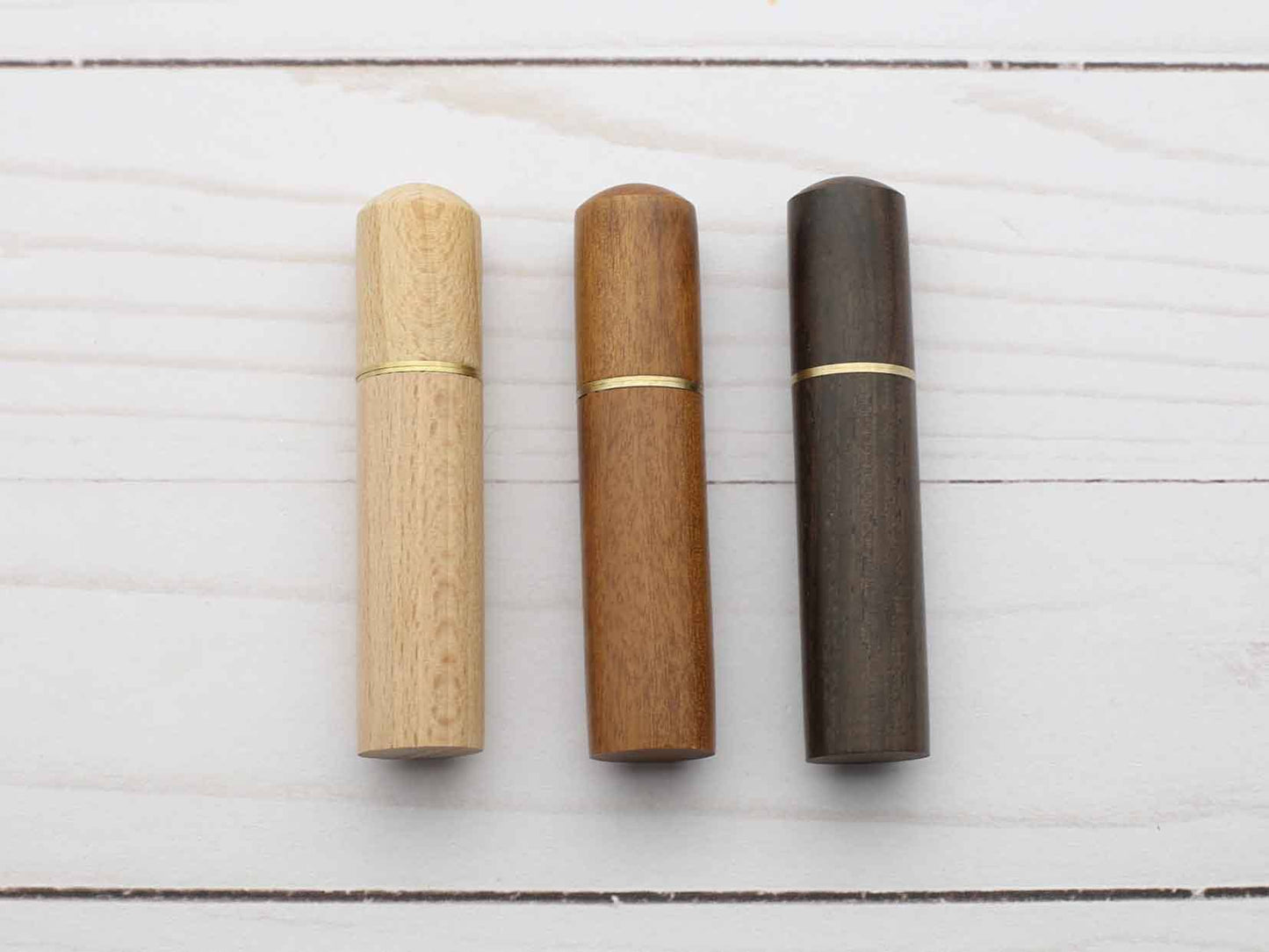 Wooden Darning Needle and Storage Case