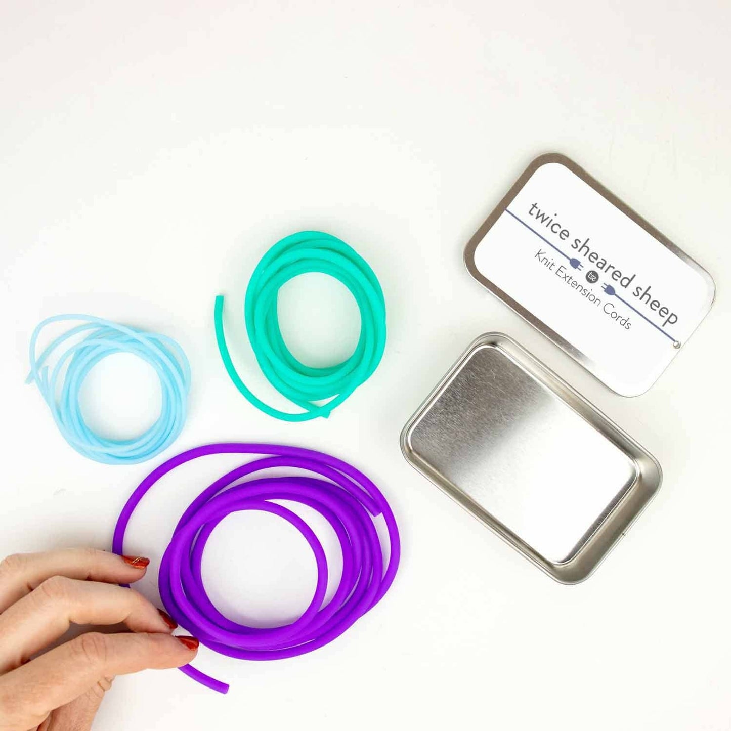 Knit Extension Cords (Barber Cords)