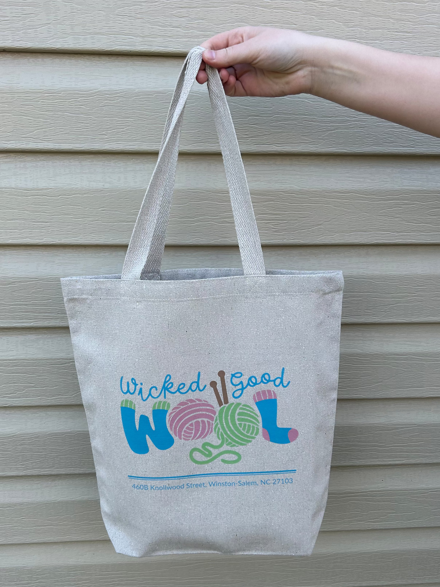 Wicked Good Wool Carryall Tote