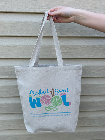 Wicked Good Wool Carryall Tote