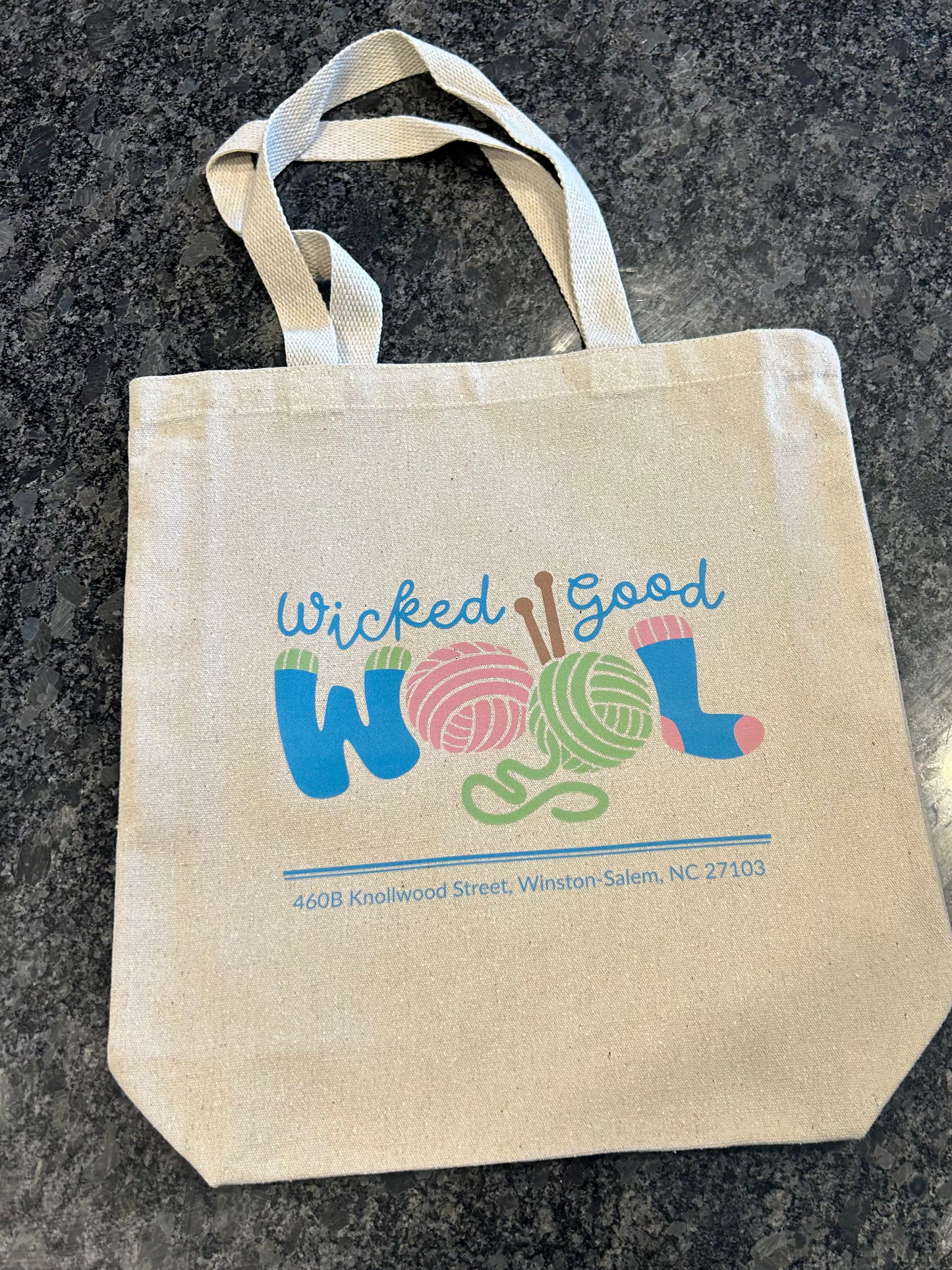 Wicked Good Wool Carryall Tote