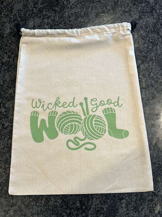 Wicked Good Wool Small Project Bag