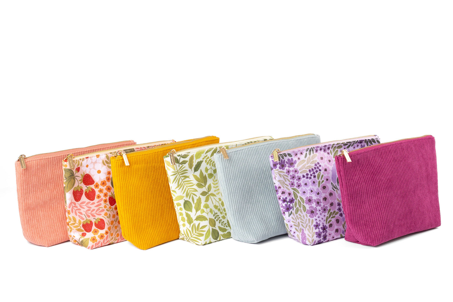 Floral Project Pouch