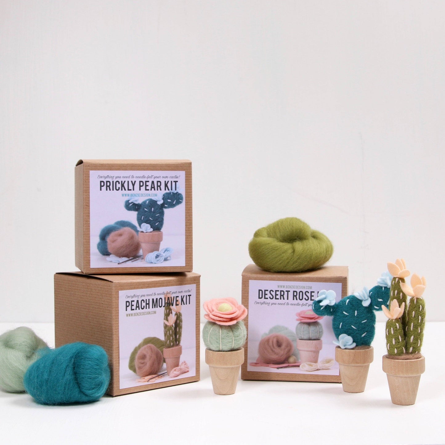 Prickly Pear Needle Felting Kit