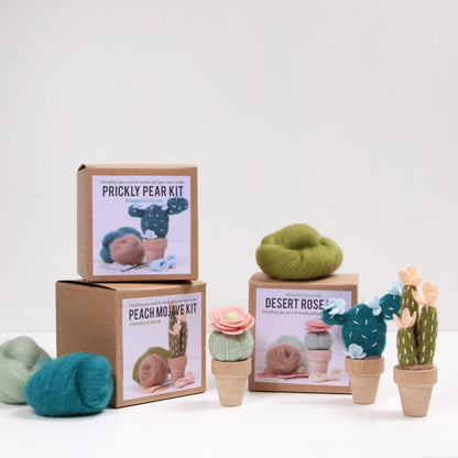 Prickly Pear Needle Felting Kit