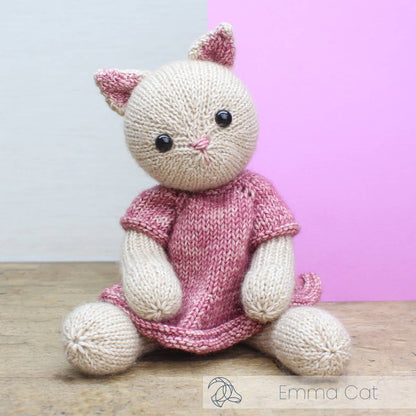 Emma the Cat DIY Knit Kit