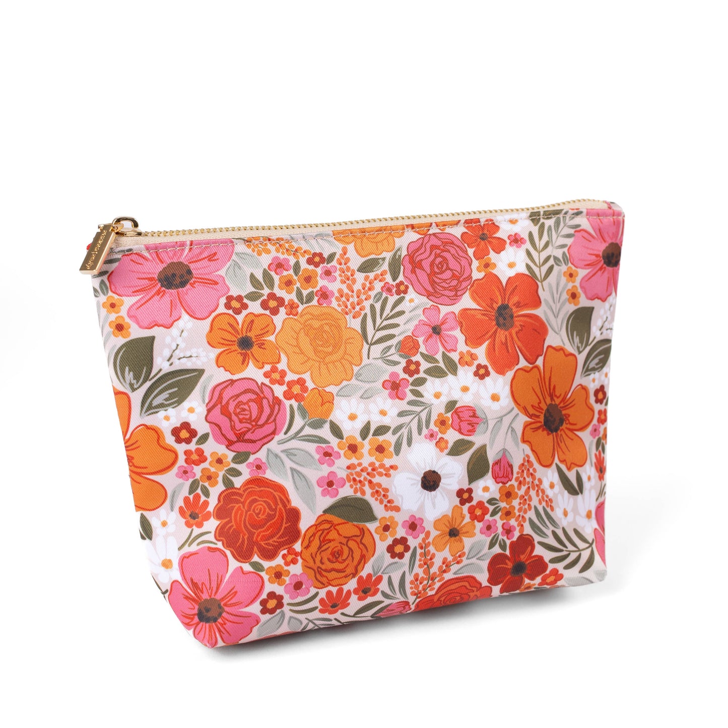 Floral Project Pouch