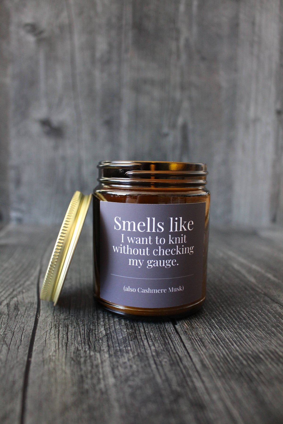 Hand-poured Coconut Soy Wax Candles For Knitters