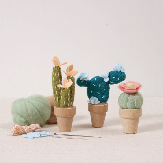 Prickly Pear Needle Felting Kit