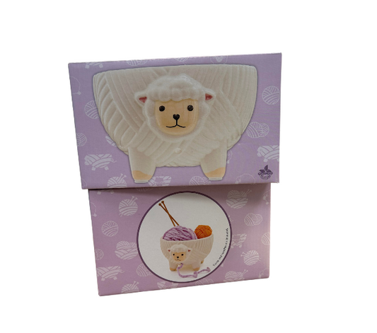 Ceramic Sheep Yarn Bowl