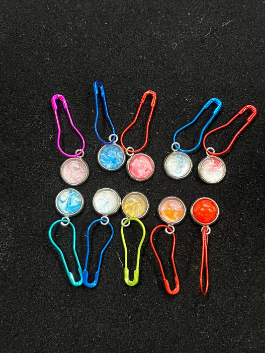 One of a Kind Fancy Stitch Markers