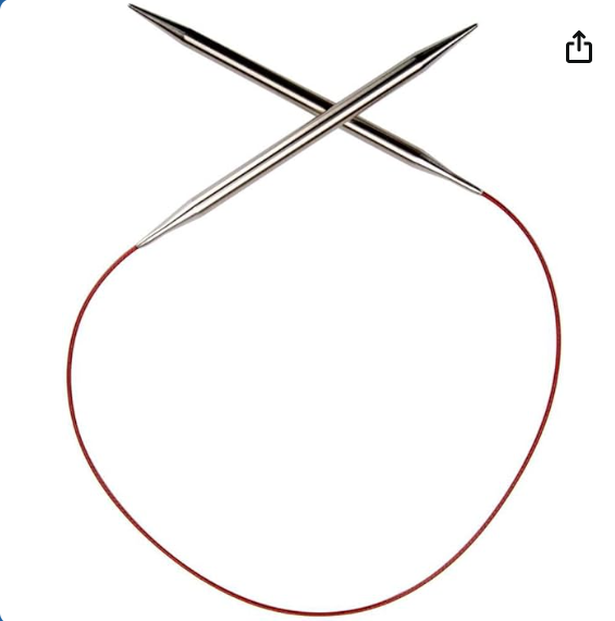 24" Red Lace Circular