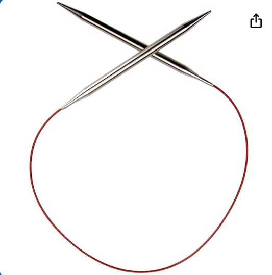 24" Red Lace Circular