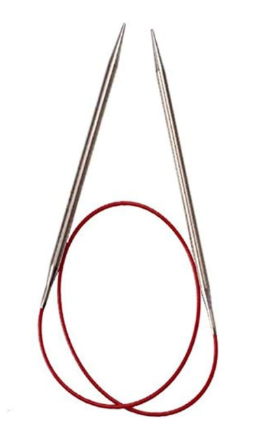 40" Red Lace Circular