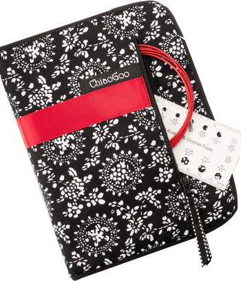 TWIST Interchangeable Set Red Lace Small 5" (US 2-8)
