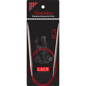 40" Red Lace Circular