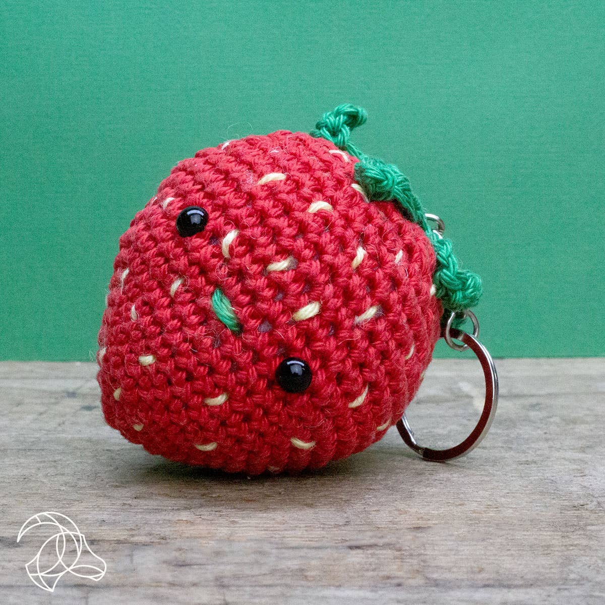 Strawberry DIY Crochet Kit
