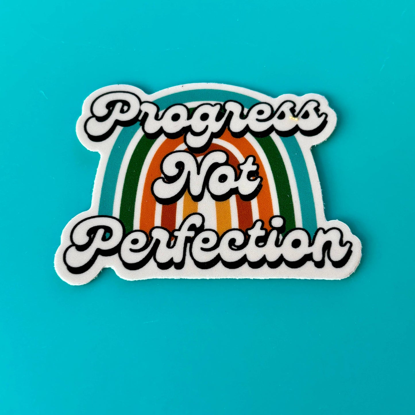 Progress Not Perfection Sticker