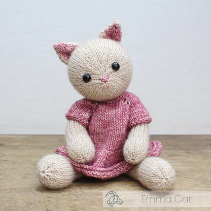 Emma the Cat DIY Knit Kit