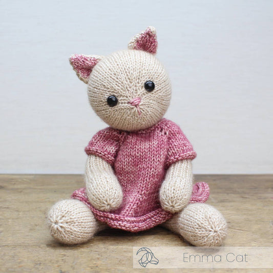 Emma the Cat DIY Knit Kit