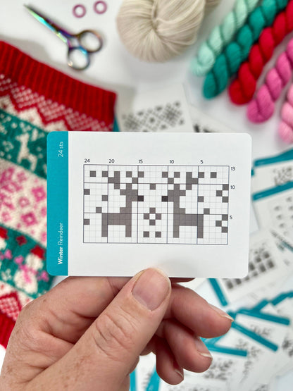 Winter Doodle Card Deck (Core Deck) by Pacific Knit Co