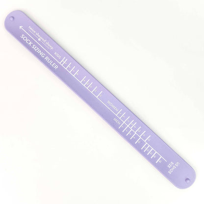 Sock Sizing Ruler
