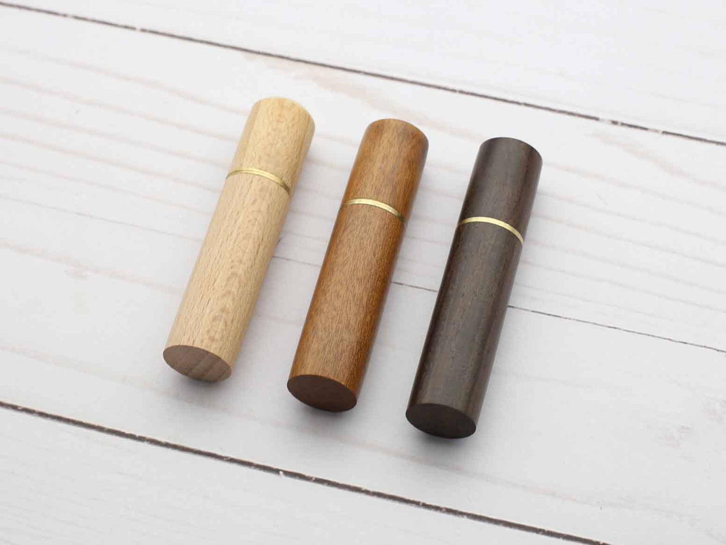 Wooden Darning Needle and Storage Case