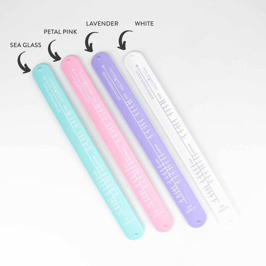 Sock Sizing Ruler