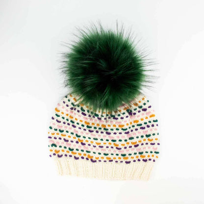 6" (15cm) Faux Fur Pom Pom: Sable