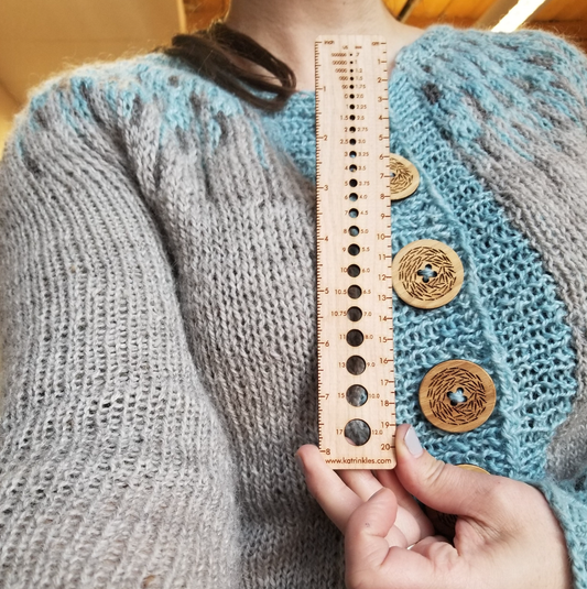 8" Needle Gauge Ruler