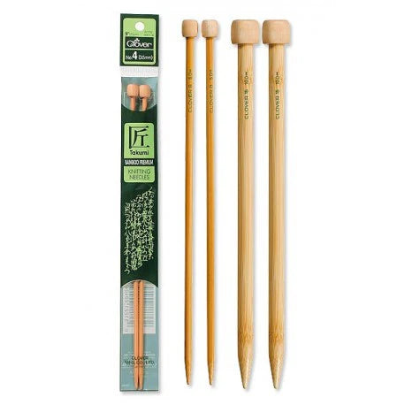 9" Single Point Needles (Bamboo)